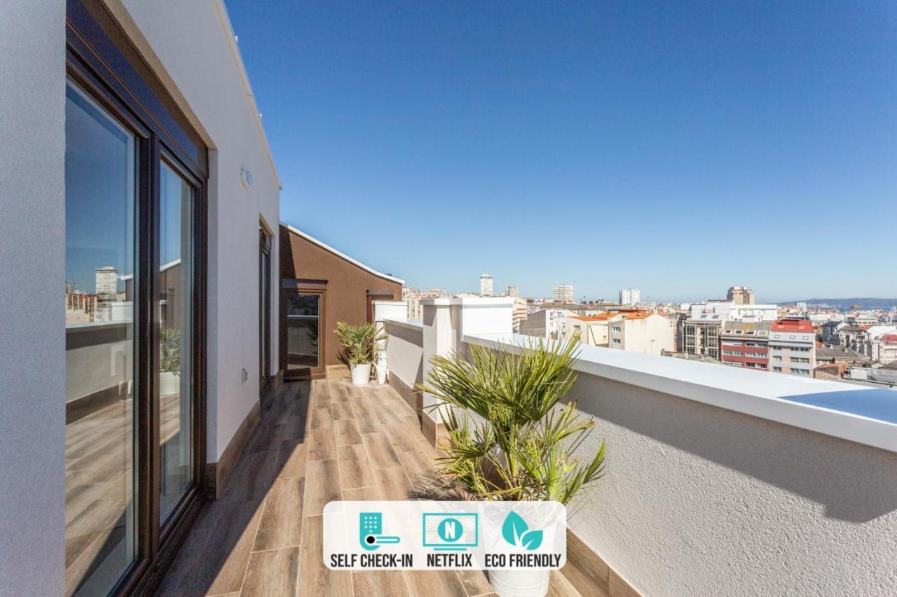 Indigo Rooftop La Coruña Esterno foto